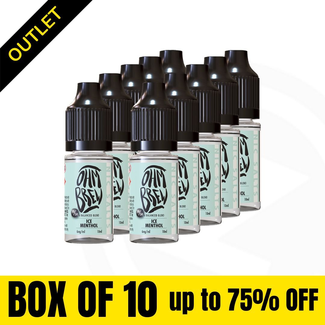 Balanced Blends - Ice Menthol - 10ml 0mg Clearance Stock