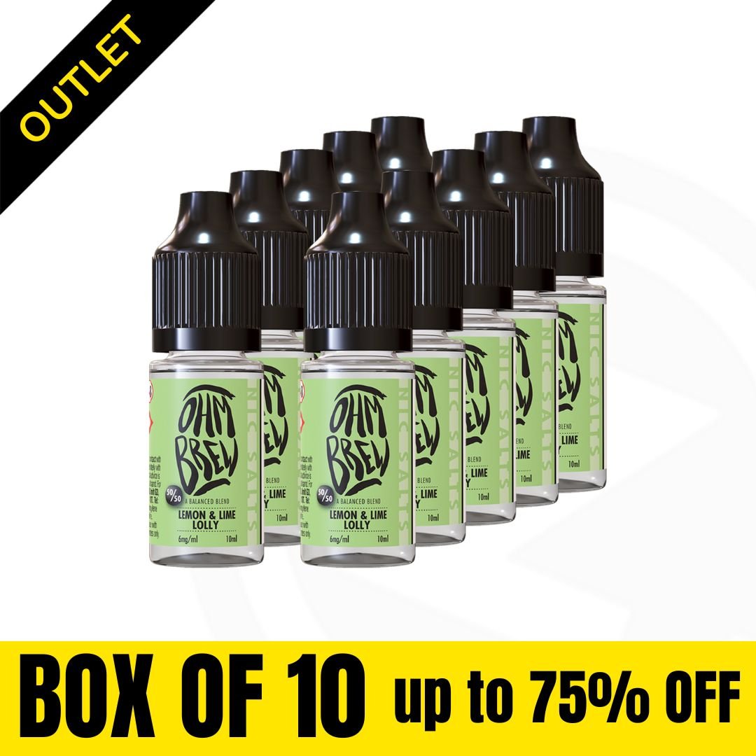 Balanced Blends - Lemon & Lime Lolly - 10ml 18mg Clearance Stock