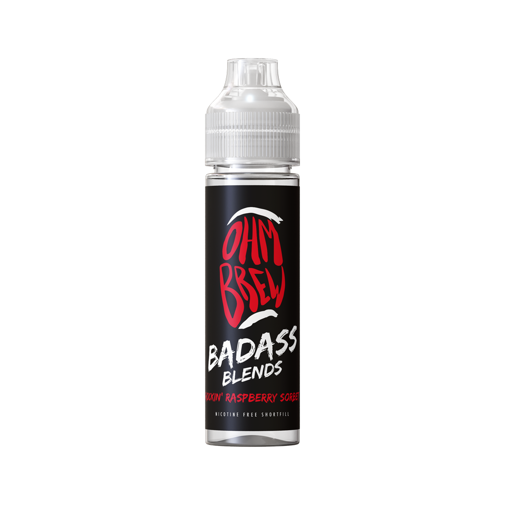 Ohm Brew Badass Blends Raspberry Sorbet - 50ml