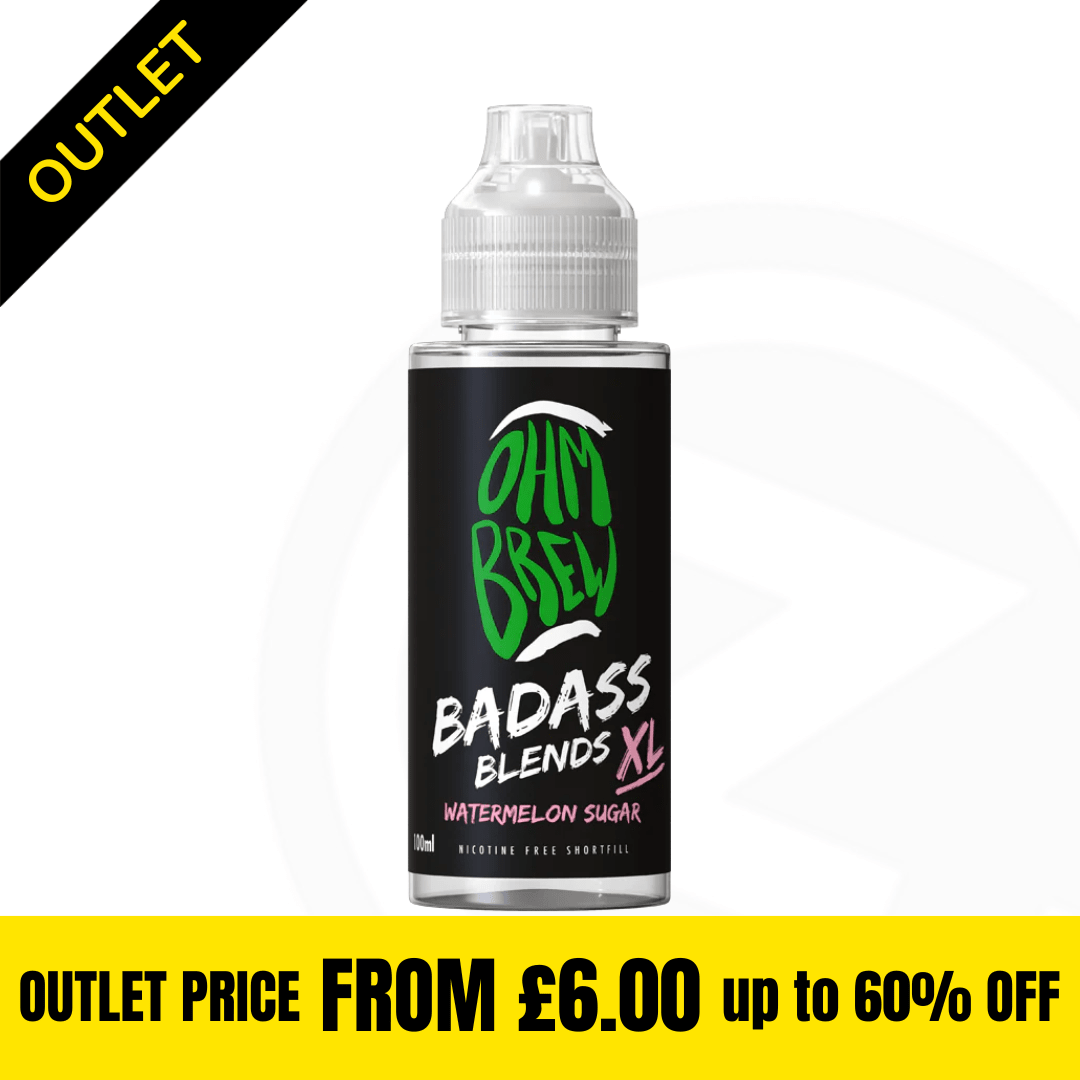 Badass Blends XL - Watermelon Sugar 100ml Shortfill Outlet Stock