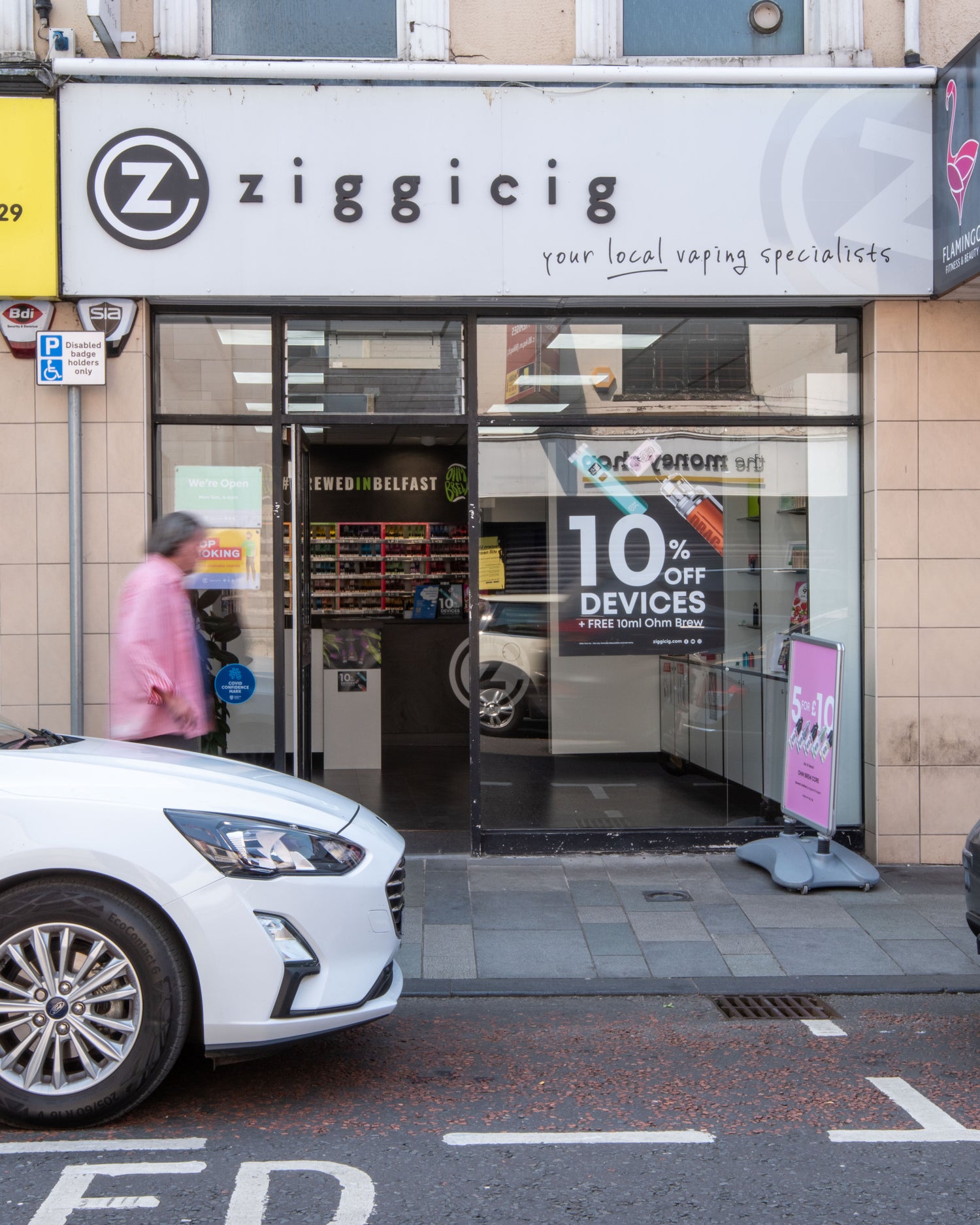 Ballymena store outside