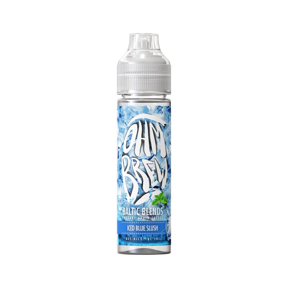 Ohm Brew Baltic Blends Iced Blue Slush - 50ml