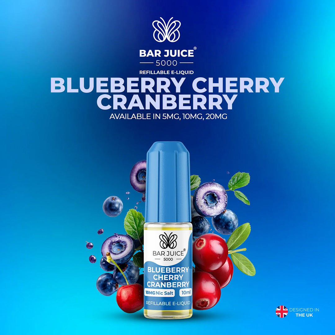 Bar Juice 5000 Blueberry Cherry Cranberry - 10ml