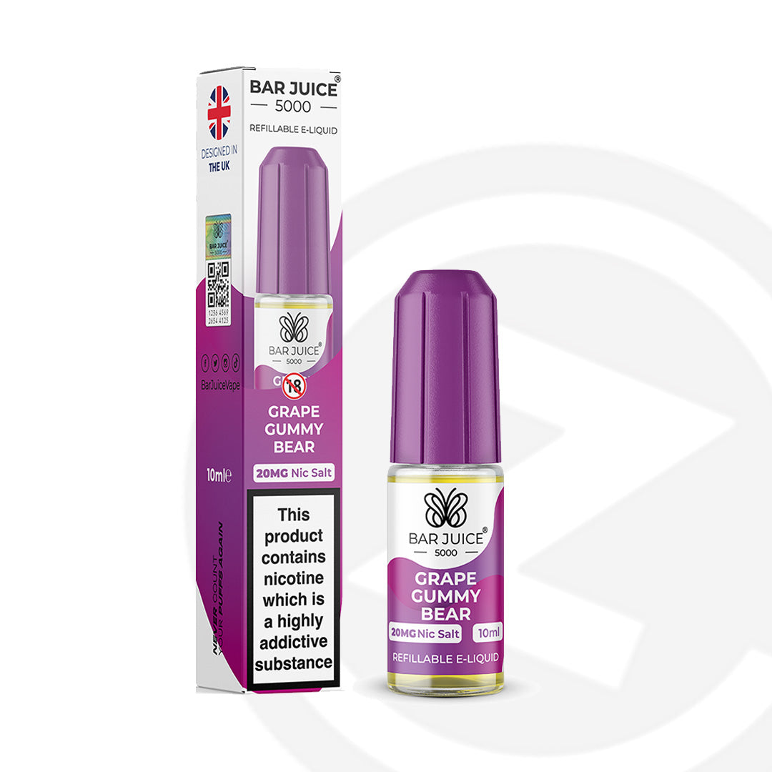 Bar Juice 5000 Grape Gummy Bear - 10ml
