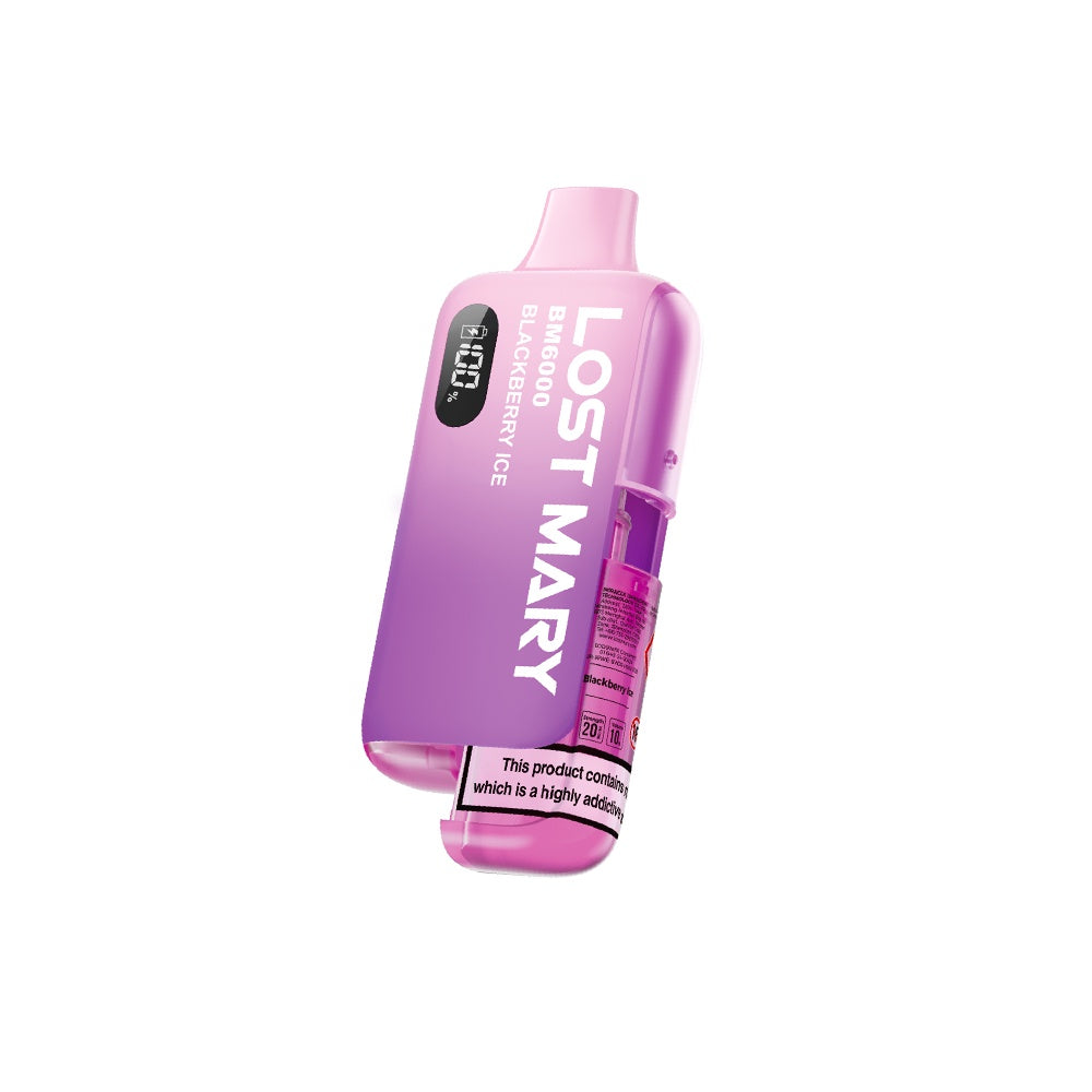 Lost Mary BM6000 Refillable Pod Kit - Blackberry Ice
