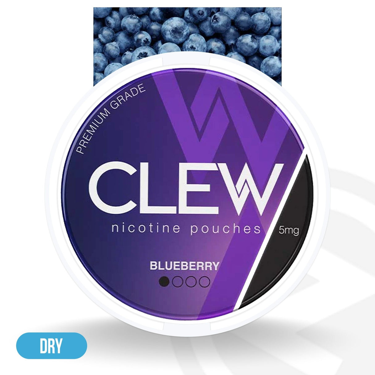 Clew Nicotine Pouches - Blueberry