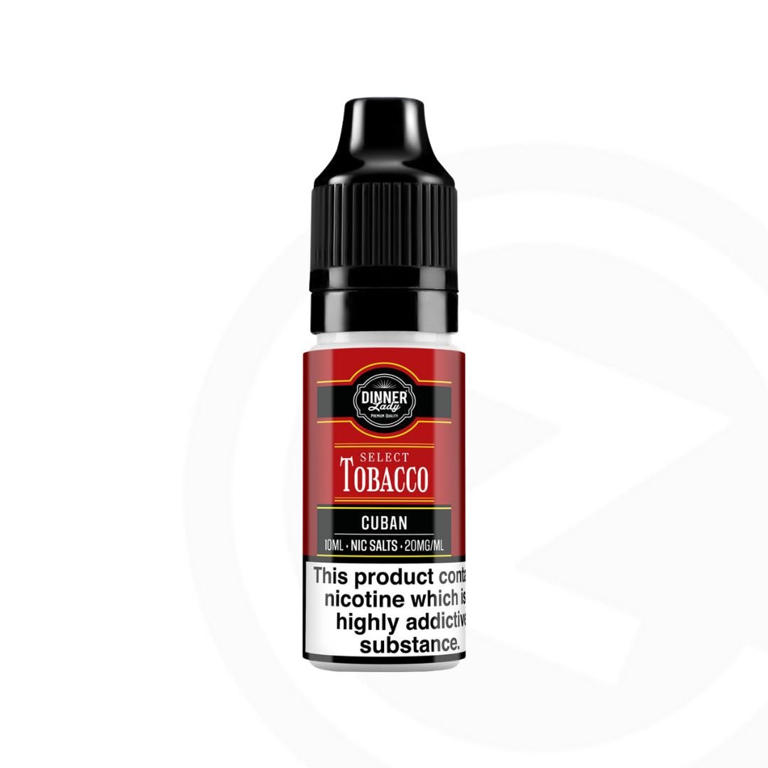Dinner Lady Cuban Tobacco Nic Salt - 10ml