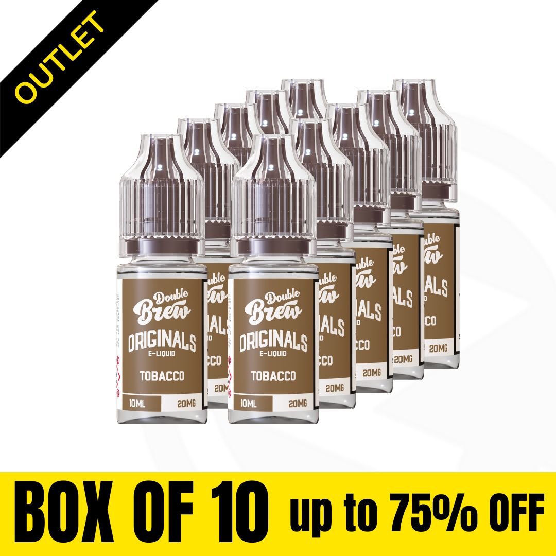Double Brew Originals Boxed - Tobacco - 10ml Clearance Stock