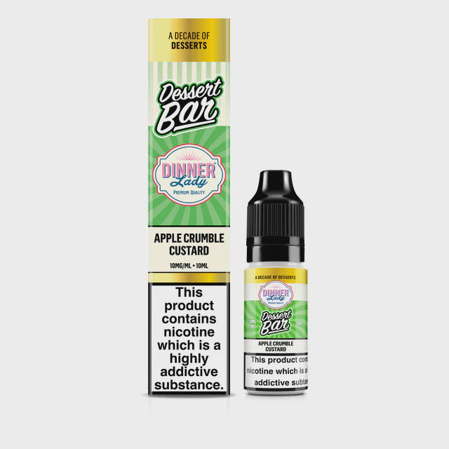 Dinner Lady Apple Crumble Custard Nic Salt - 10ml