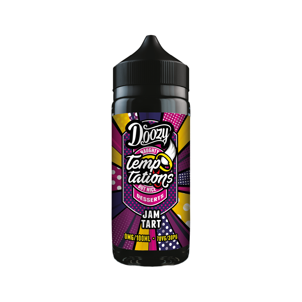 Doozy Temptations Jam Tart 100ml - 0mg
