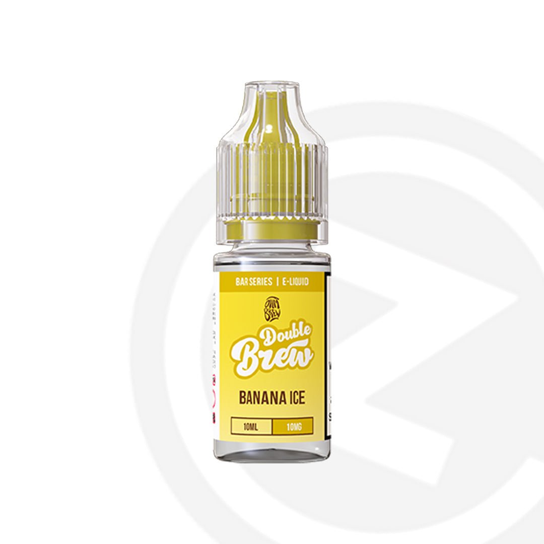 Double Brew Bar Series Banana Ice - 10ml