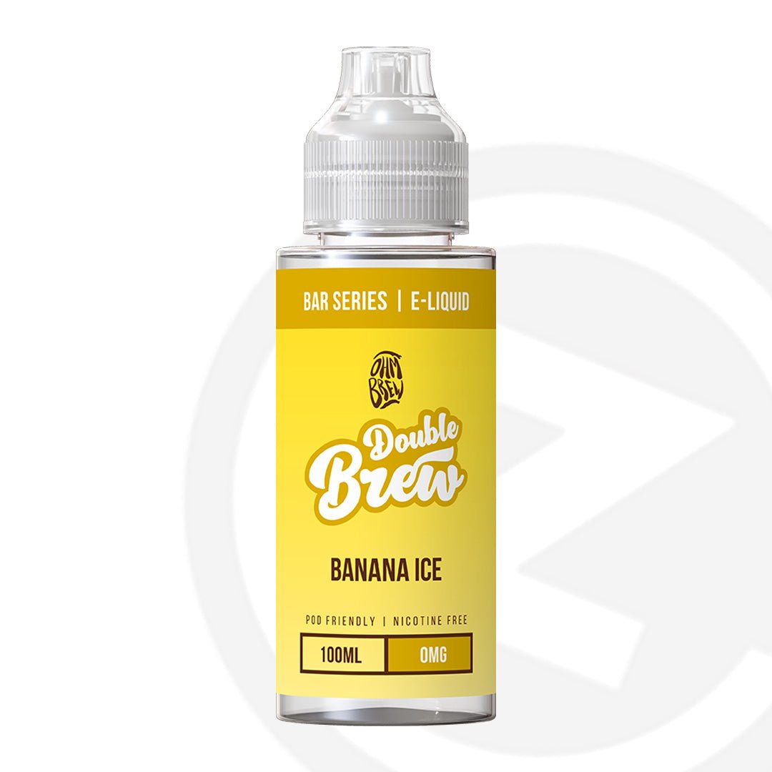 Double Brew Bar Series XL Banana Ice - 100ml