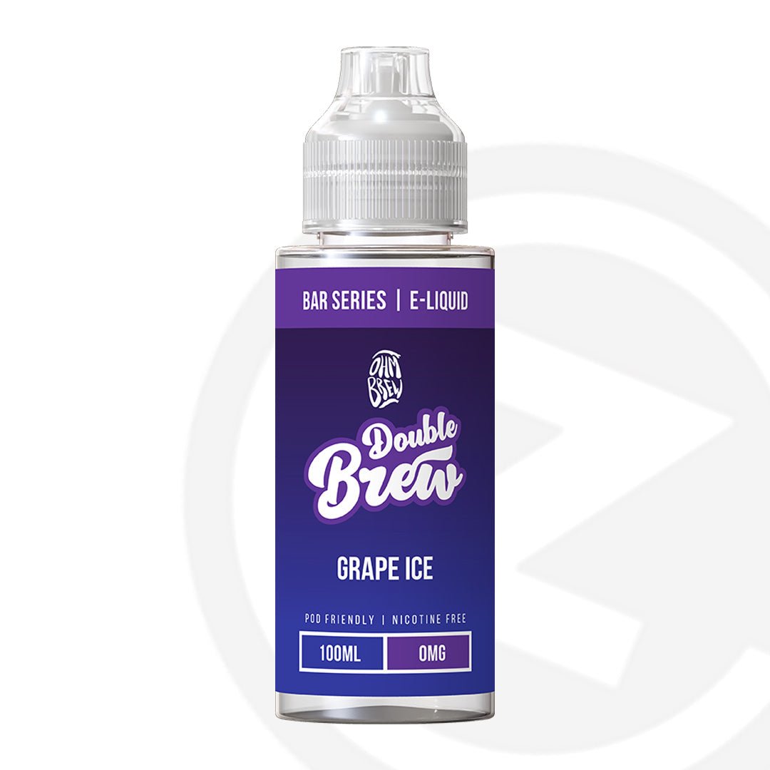 Double Brew Bar Series XL Grape Ice - 100ml