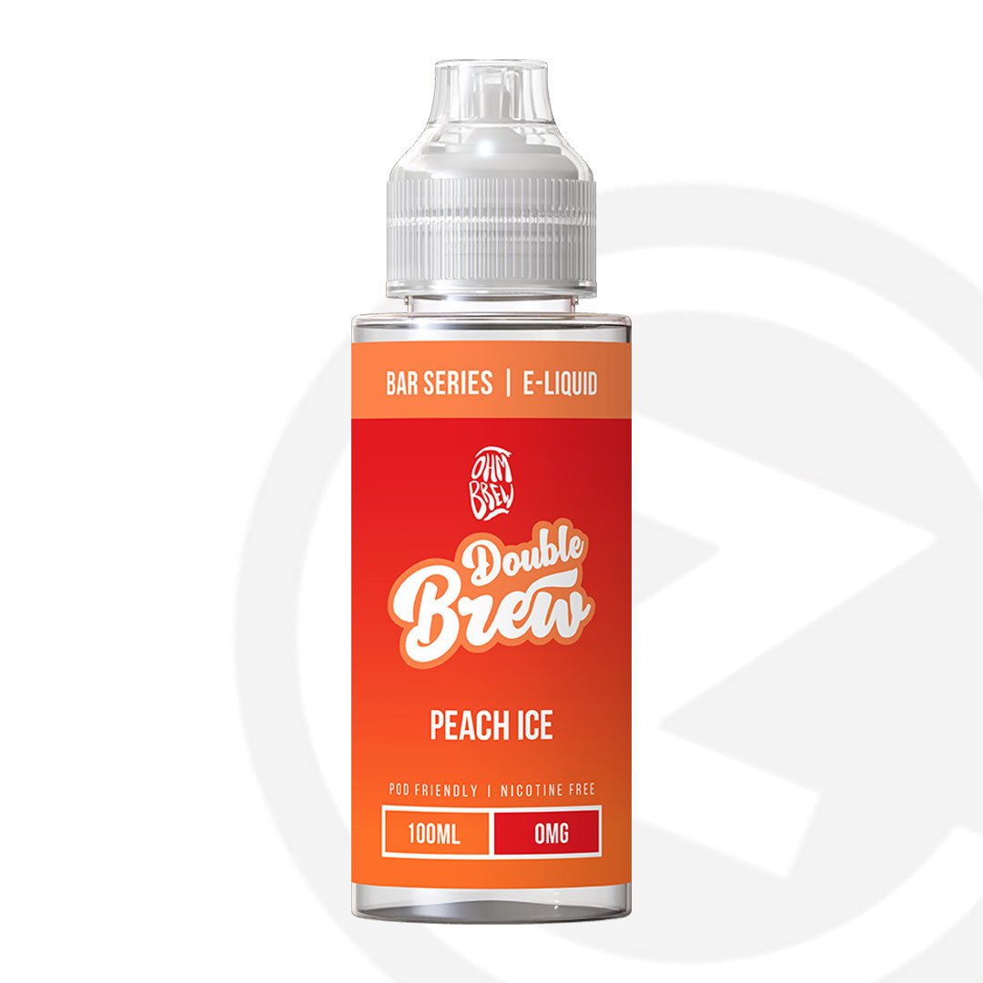 Double Brew Bar Series XL Peach Ice - 100ml