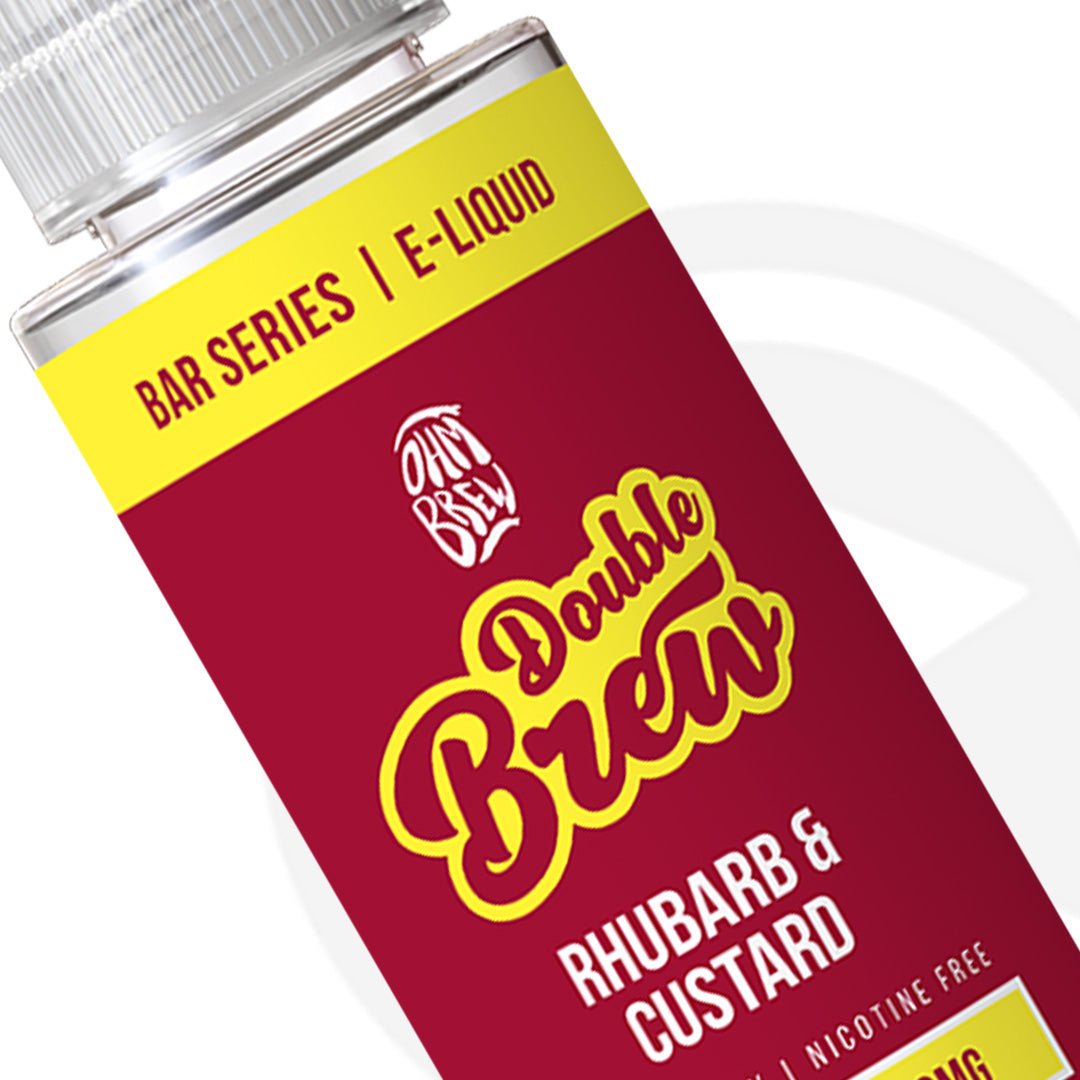 Double Brew Bar Series XL Rhubarb & Custard - 100ml