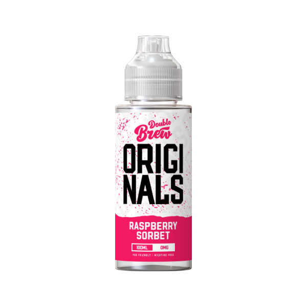 Double Brew Originals XL Raspberry Sorbet - 100ml