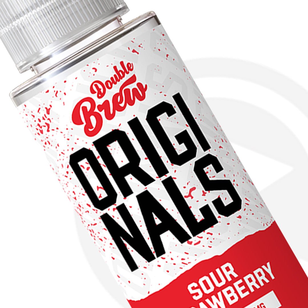 Double Brew Originals XL Sour Strawberry - 100ml