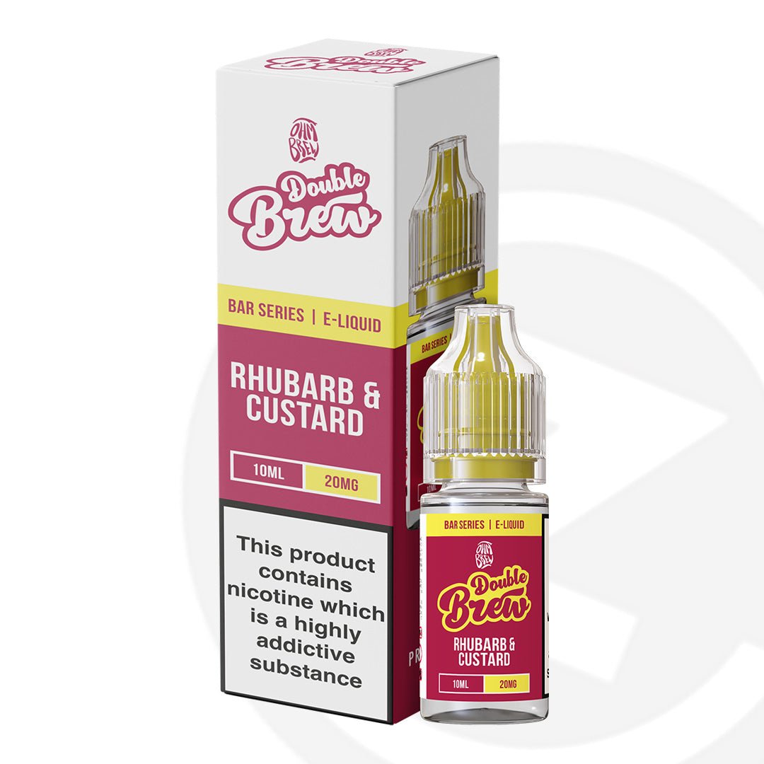 Double Brew Bar Series Rhubarb & Custard - 10ml