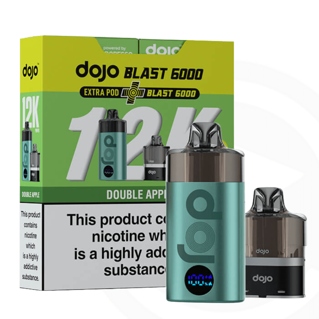 Dojo Blast 6000 Prefilled Kit - 10mg (12k Bundle) - Double Apple
