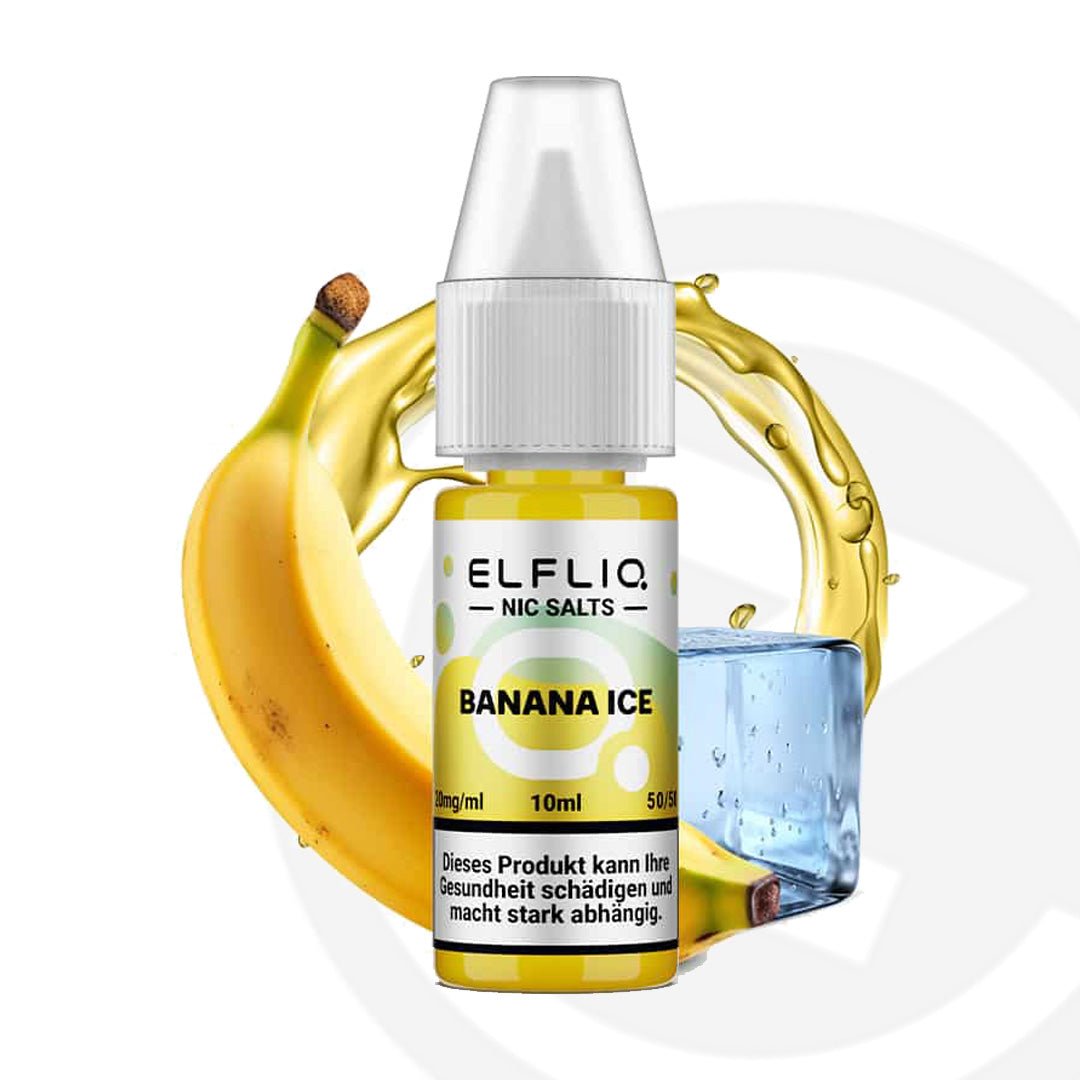 Elfliq Banana Ice Nic Salt - 10ml