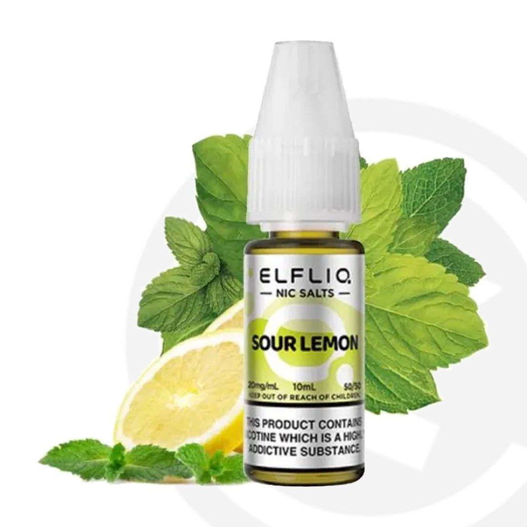 Elfliq Sour Lemon Nic Salt - 10ml
