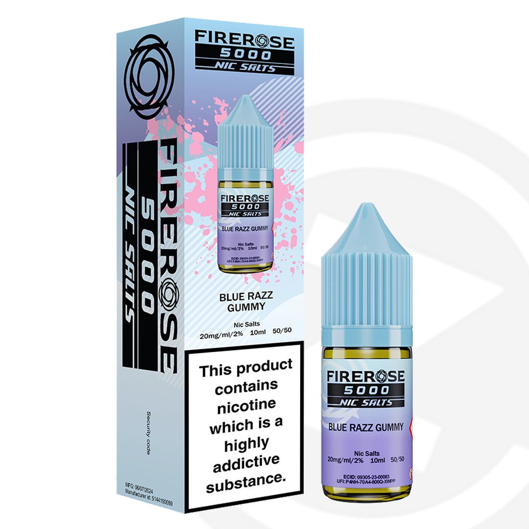 Elux Firerose Nic Salt Blue Razz Gummy - 10ml