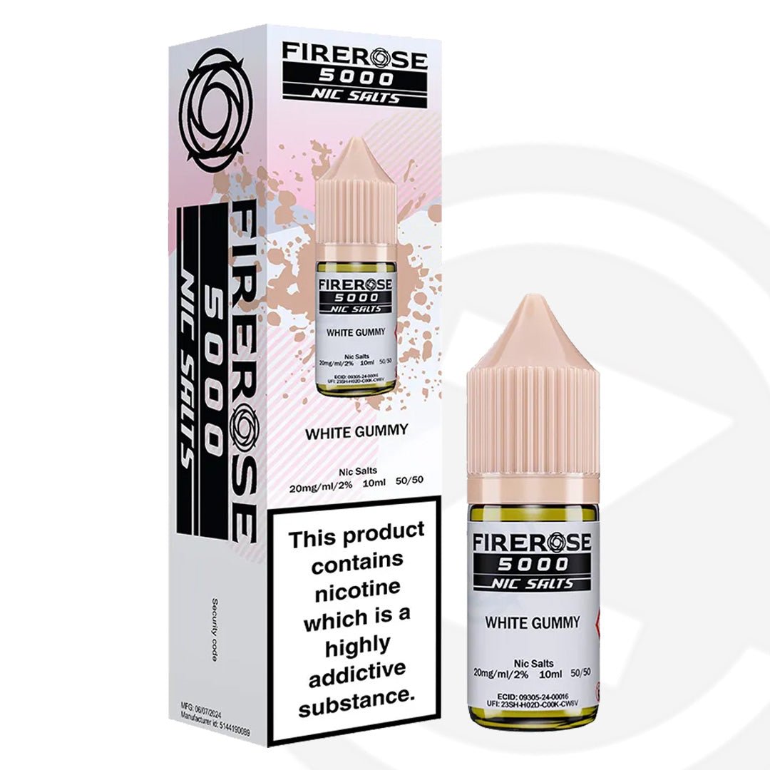 Elux Firerose Nic Salt White Gummy - 10ml