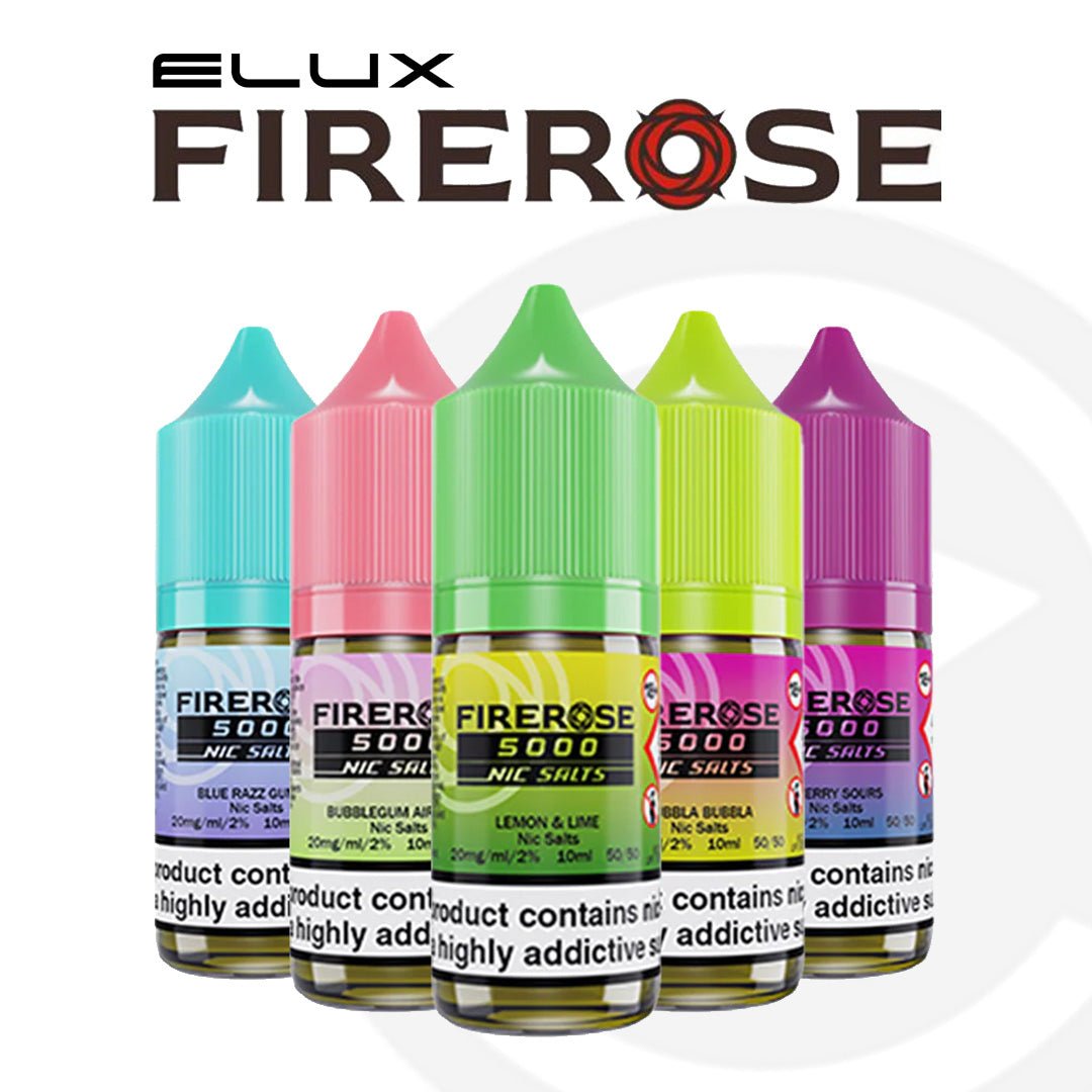 Elux Firerose Nic Salt Buttermints - 10ml