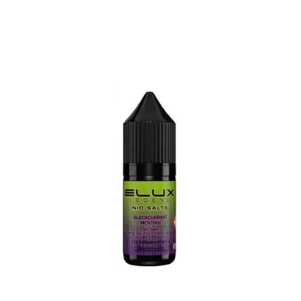 Elux Legend Nic Salt Blackcurrant Menthol - 10ml
