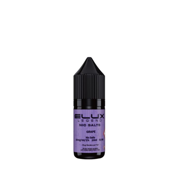 Elux Legend Nic Salt Grape - 10ml