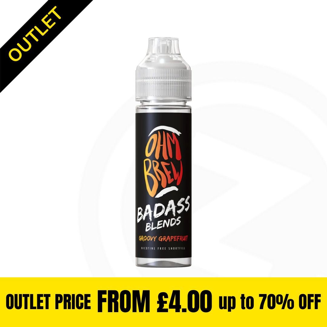 Badass Blends - Groovy Grapefruit 50ml Shortfill Clearance Stock