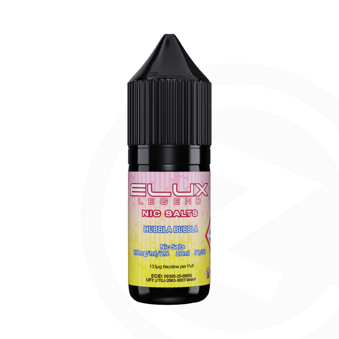 Elux Legend Nic Salt Hubbla Bubbla - 10ml