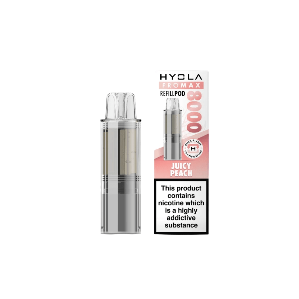 Hyola Pro Max 8000 - Prefilled Pod Juicy Peach - 20mg