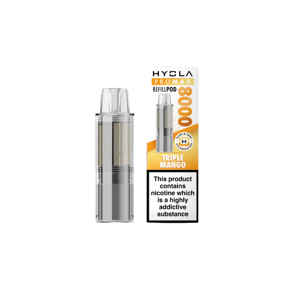 Hyola Pro Max 8000 - Prefilled Pod Triple Mango - 20mg