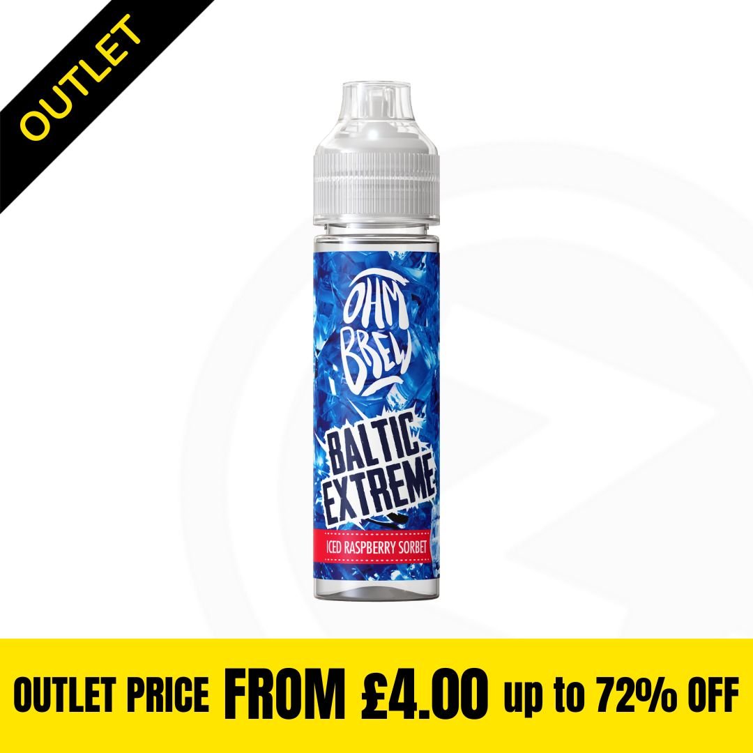 Baltic Extreme - Iced Raspberry - 50ml Shortfill Clearance Stock