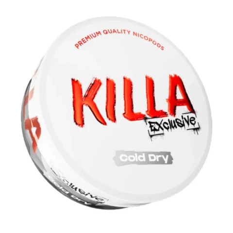Killa Nicotine Pouches Cold Dry - 16mg