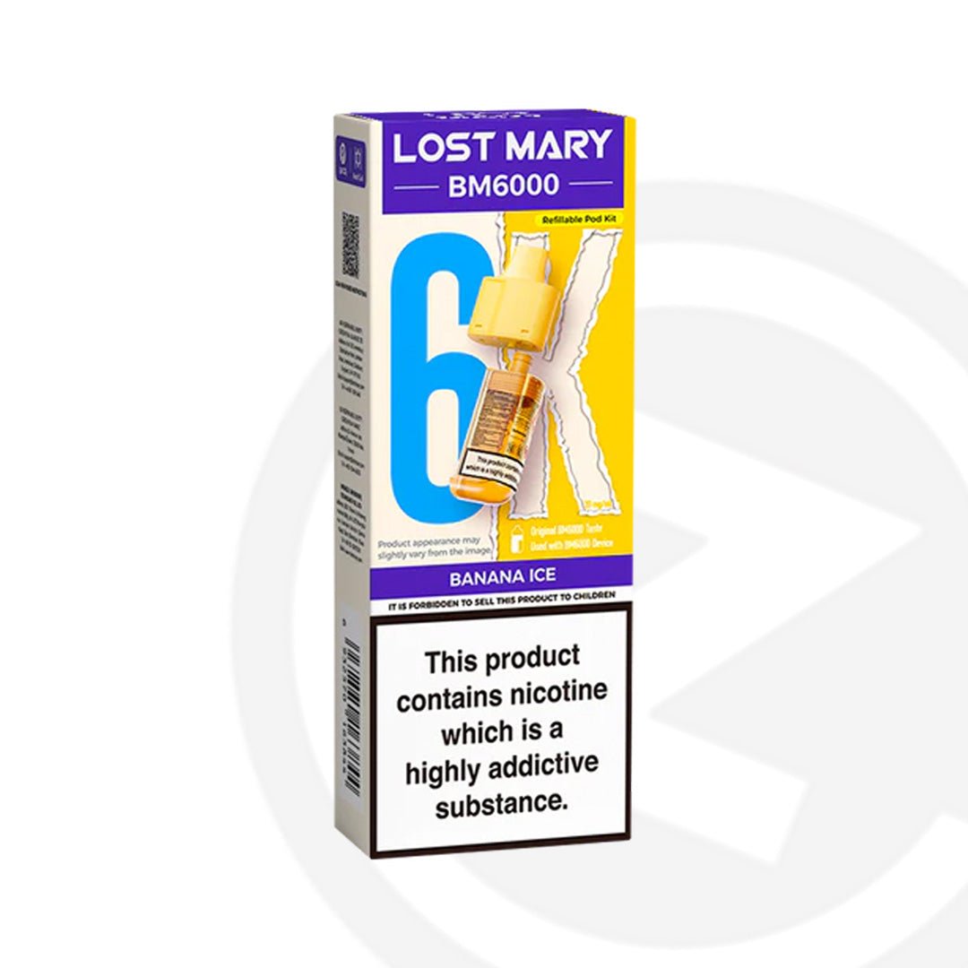 Lost Mary BM6000 Refill - Banana Ice
