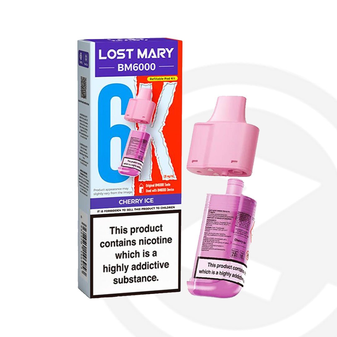 Lost Mary BM6000 Refill - Cherry Ice
