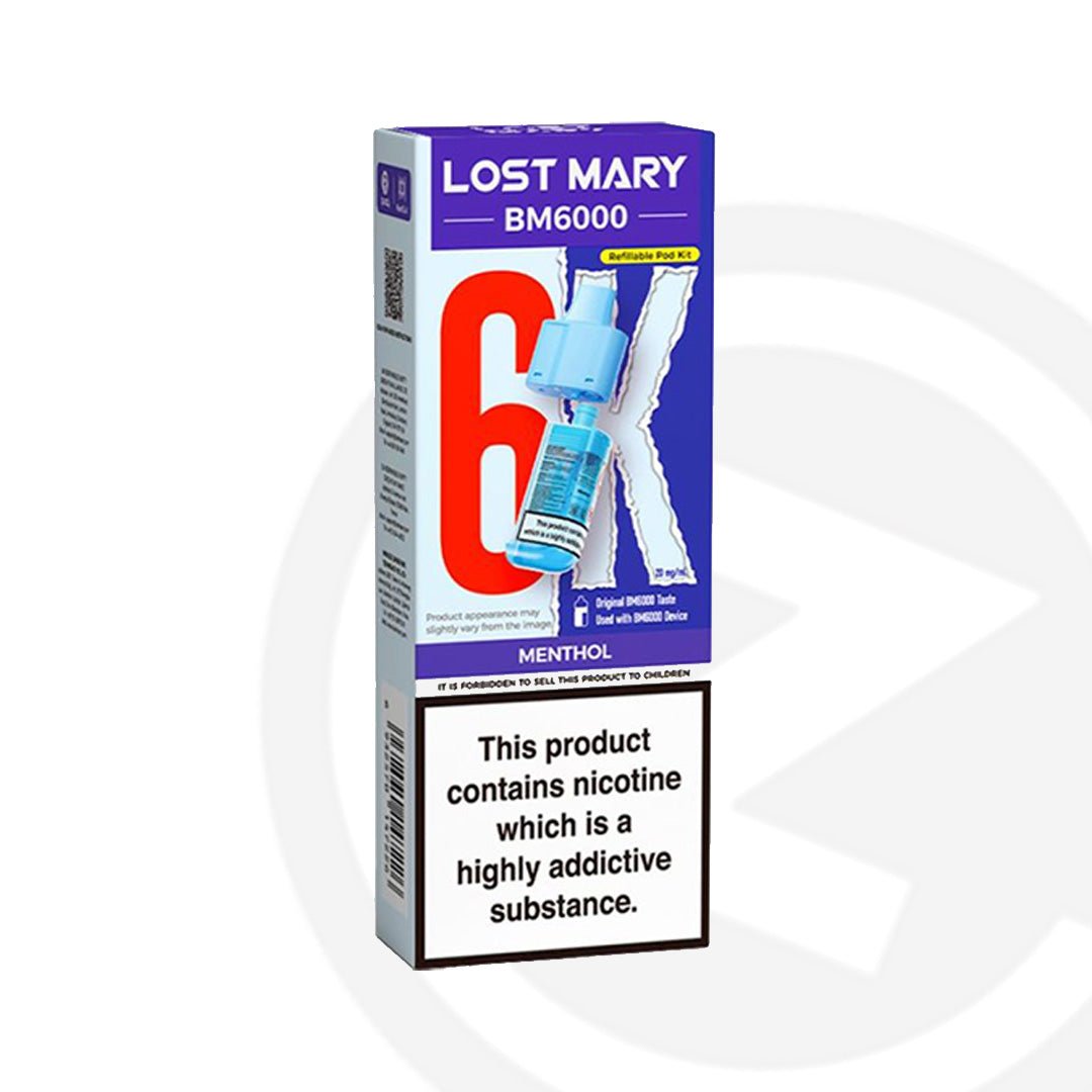 Lost Mary BM6000 Refill - Menthol