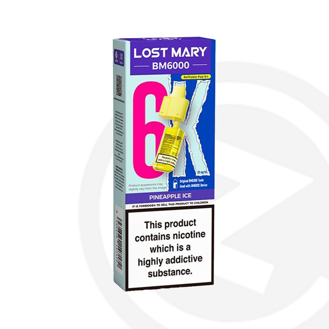 Lost Mary BM6000 Refill - Pineapple Ice