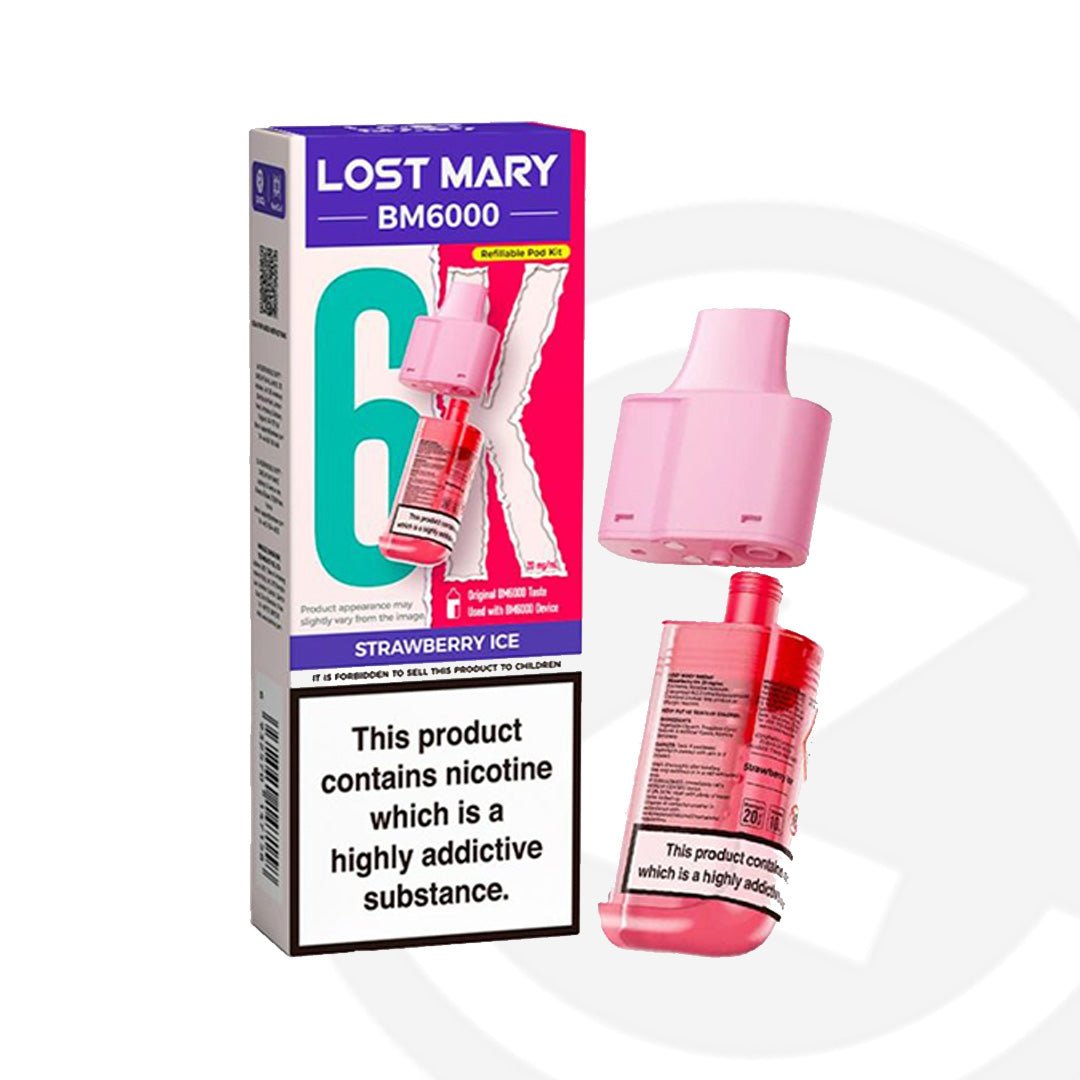 Lost Mary BM6000 Refill - Strawberry Ice