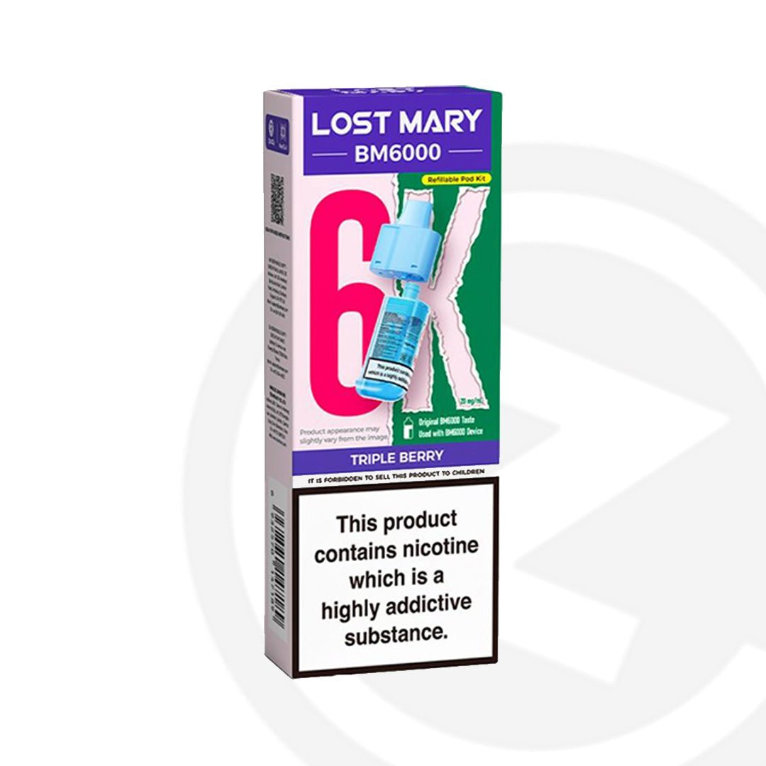 Lost Mary BM6000 Refill - Triple Berry