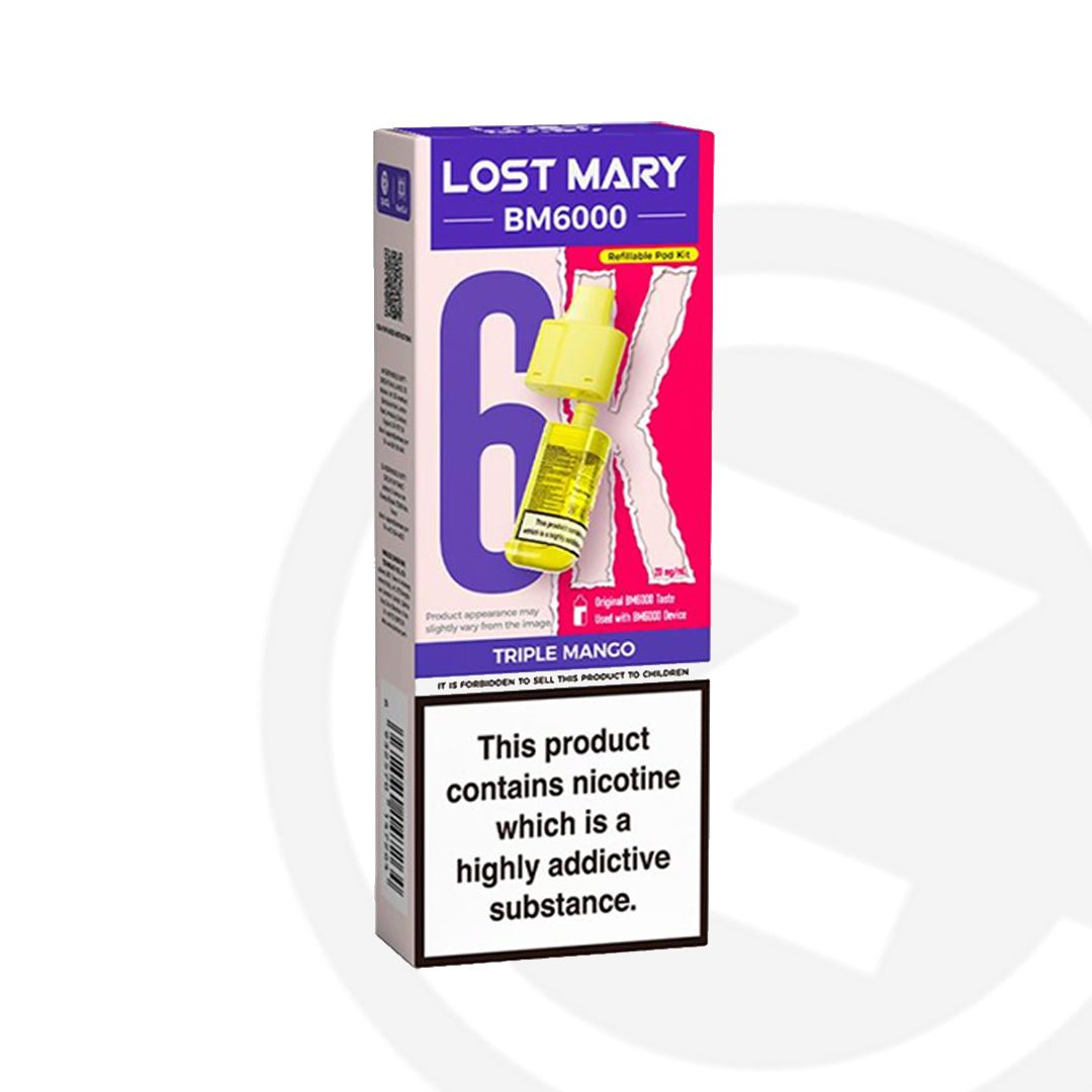 Lost Mary BM6000 Refill - Triple Mango