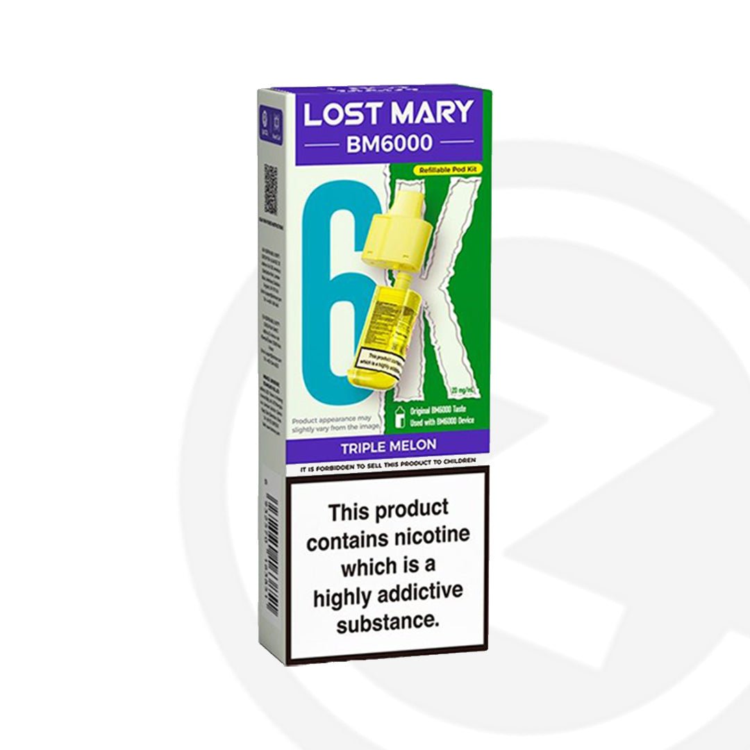 Lost Mary BM6000 Refill - Triple Melon