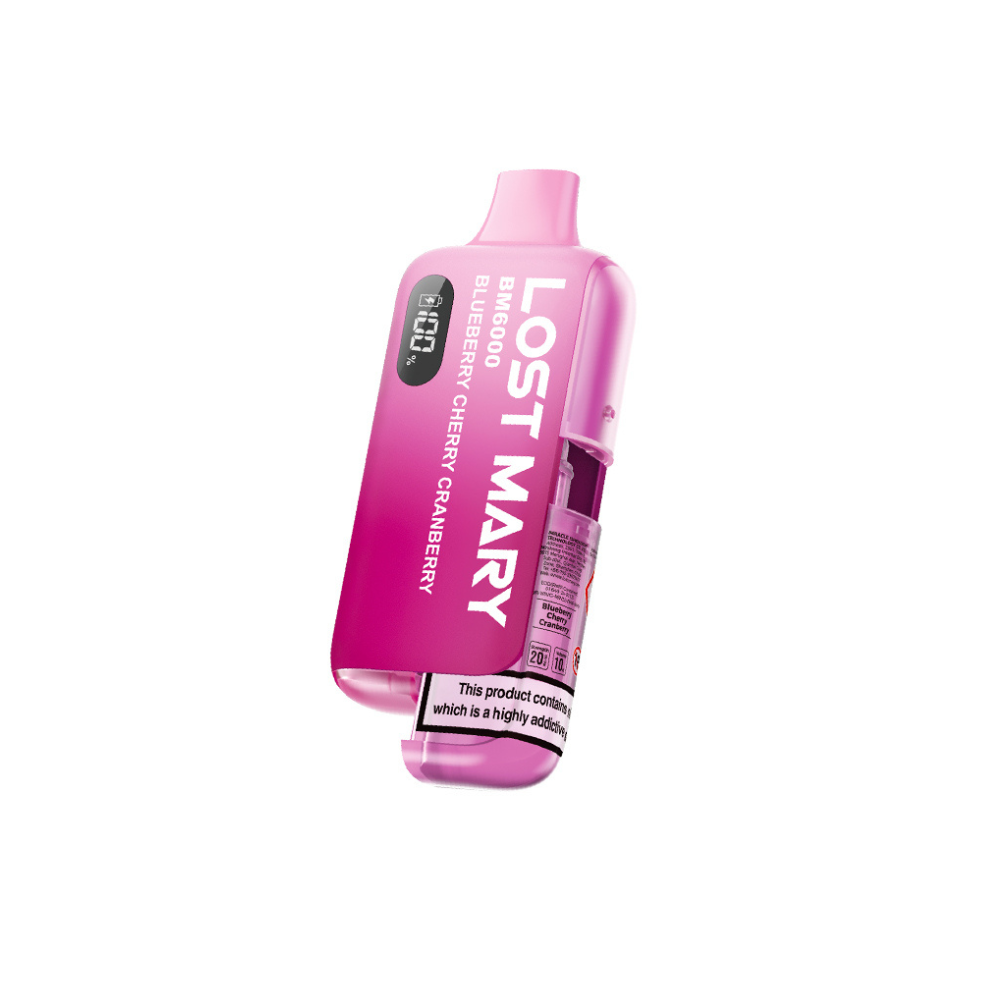 Lost Mary BM6000 Refillable Pod Kit - Blueberry Cherry Cranberry