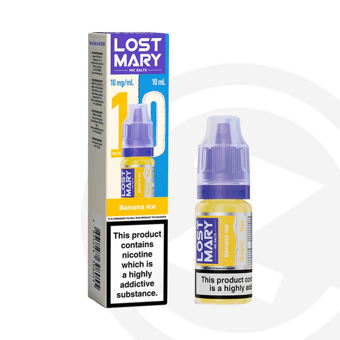 Lost Mary Nic Salt Banana Ice - 10ml