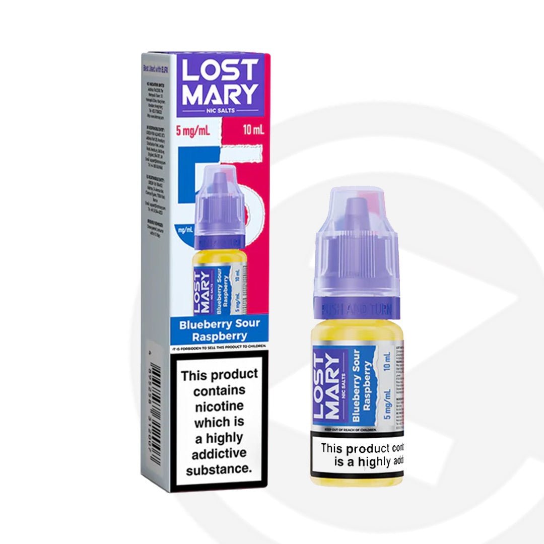 Lost Mary Nic Salt Blueberry Sour Raspberry - 10ml