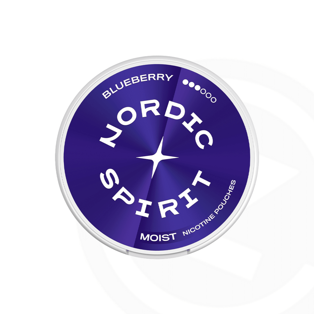 Nordic Spirit Nicotine Pouches Moist Blueberry