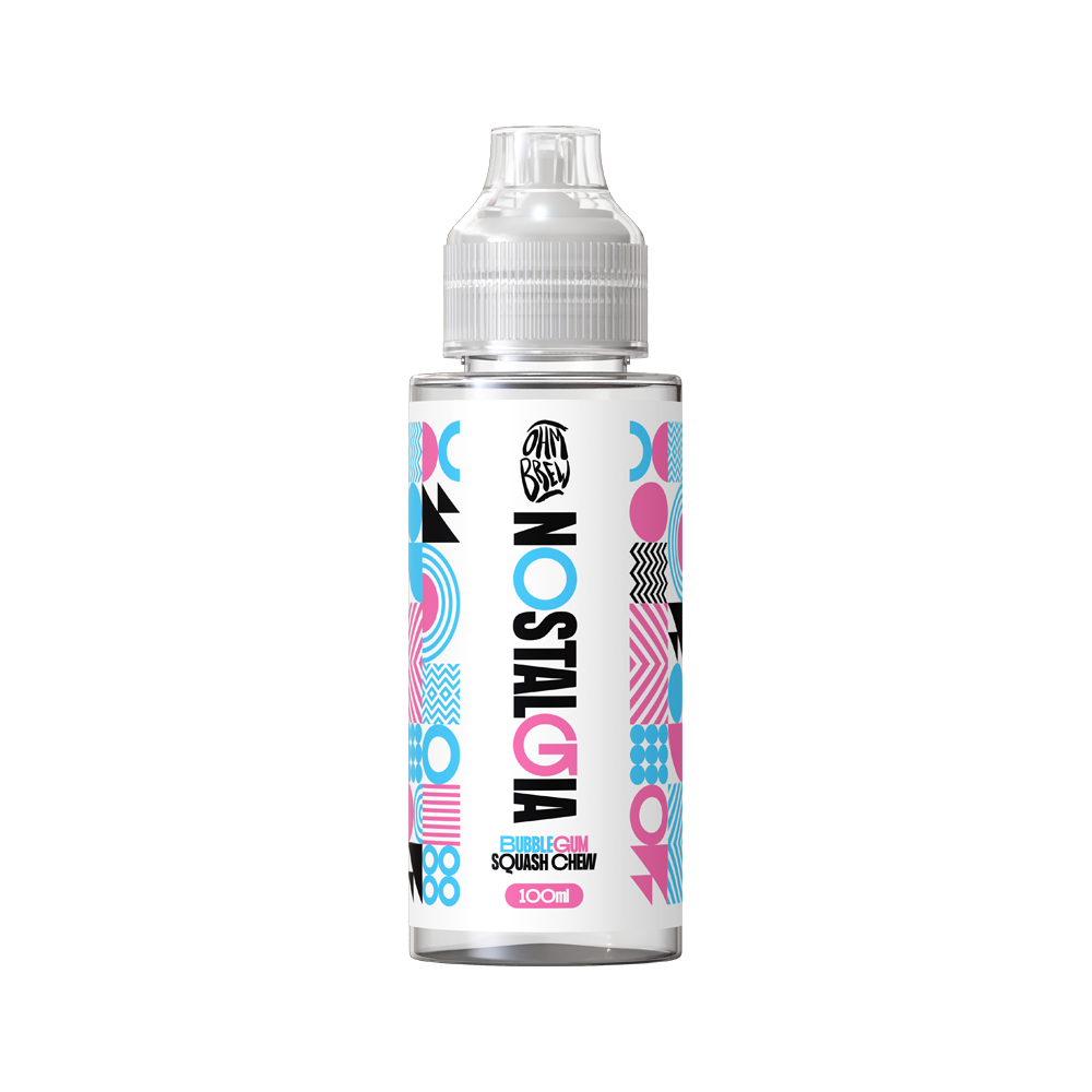 Nostalgia Bubblegum Squash Chew - 100ml