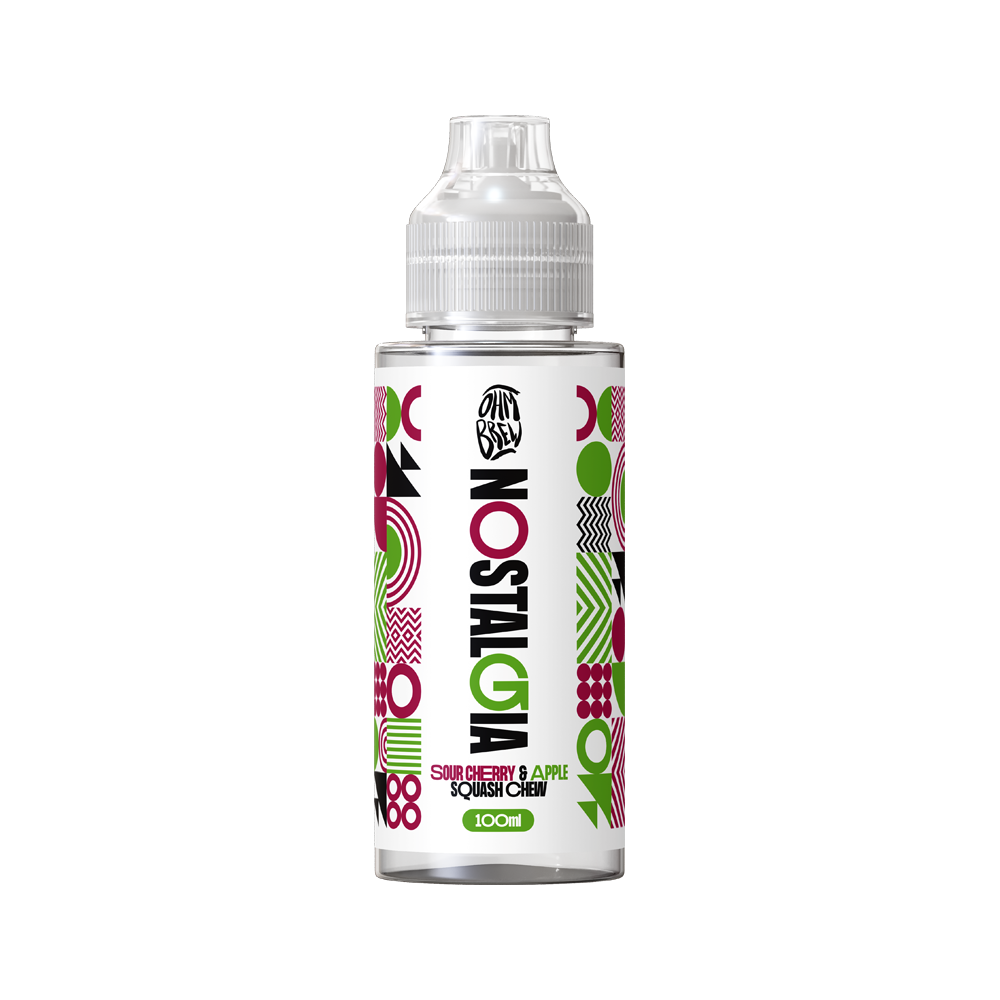Nostalgia Sour Cherry & Apple Squash Chew - 100ml